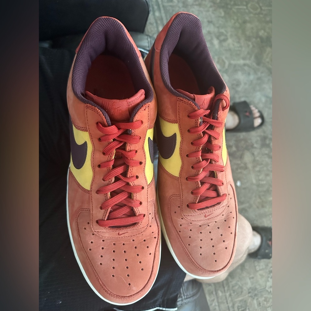Nike Air Force 1 Retro EYBL Dragon Red AJ1872-600 - Picture 7 of 10